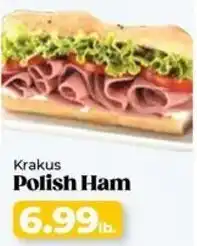 Roche Bros Krakus Polish Ham offer