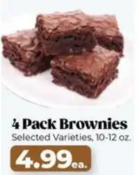 Roche Bros Brownies Selected Varieties offer