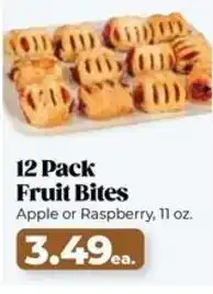 Roche Bros Fruit Bites Apple or Raspberry offer