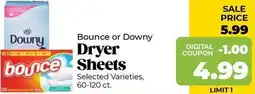 Roche Bros Dryer Sheets offer