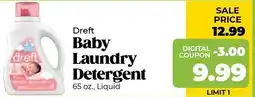 Roche Bros Dreft Baby Laundry Detergent offer