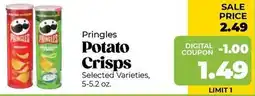 Roche Bros Pringles Potato Crisps offer