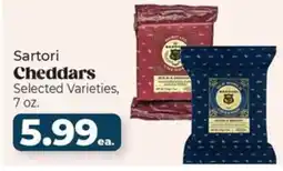 Roche Bros Sartori Cheddars offer