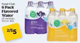 Roche Bros Food Club Flavored Water offer