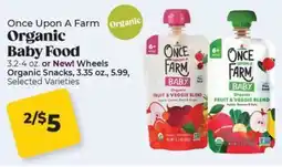 Roche Bros Organic Baby Food offer