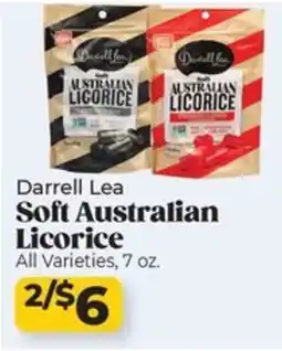 Roche Bros Darrell Lea Soft Australian Licorice offer