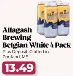 Roche Bros Allagash Brewing Belgian White offer