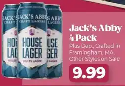 Roche Bros Jack's Abby offer