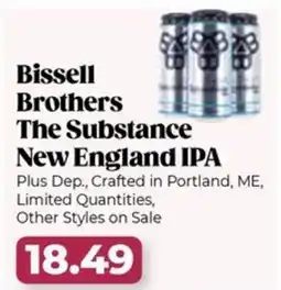 Roche Bros Bissell Brothers The Substance New England offer
