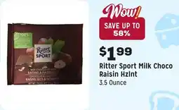 Grocery Outlet Milk Choco Raisin Hzlnt offer