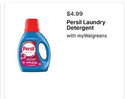 Walgreens Persil Laundry Detergent offer