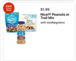 Walgreens Nice! Peanuts or Trail Mix offer