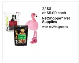 Walgreens PetShoppe Pet Supplies offer