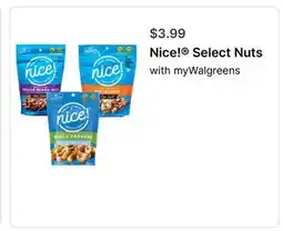 Walgreens Nice! Select Nuts offer