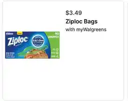 Walgreens Ziploc Bags offer