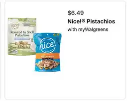 Walgreens Nice! Pistachios offer