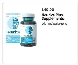 Walgreens Neuriva Plus Supplements offer