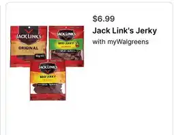 Walgreens Jack Link's Jerky offer