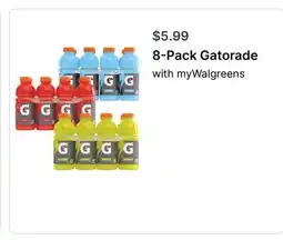 Walgreens 8-Pack Gatorade offer