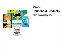 Walgreens Household Products offer