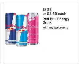 Walgreens Red Bull Energy Drink offer