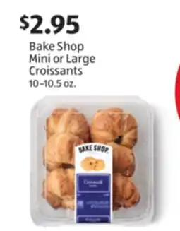 Aldi Bake Shop Mini or Large Croissants offer