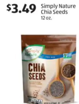 Aldi Simply Nature Chia Seeds offer