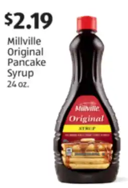 Aldi Millville Original Pancake Syrup offer