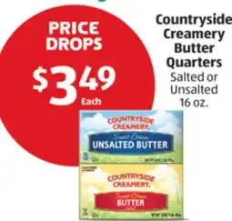 Aldi Countryside Creamery Butter Quarters offer