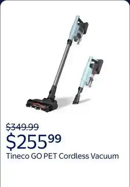 Walmart Tineco GO PET Cordless Vacuum Cleaner - ZeroTangle Brush, 60 Min Runtime, 1L Dustbin (GO303) offer