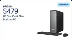 Walmart HP OmniDesk Slim Desktop PC Intel Core i3 8GB RAM 512GB SSD Windows 11 Home Meteor Silver offer