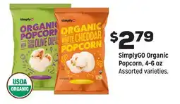 Grocery Outlet SimplyGO Organic Popcorn offer