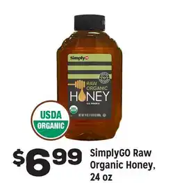 Grocery Outlet SimplyGO Raw Organic Honey offer
