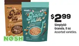 Grocery Outlet SimplyGO Granola offer