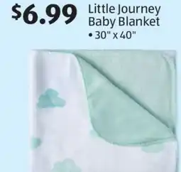 Aldi Little Journey Baby Blanket offer