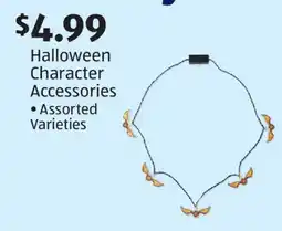 Aldi Halloween Character Accessories offer