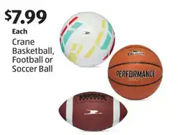 Aldi Crane Basketball, Football or Soccer Ball offer