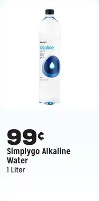 Grocery Outlet Alkaline Water offer
