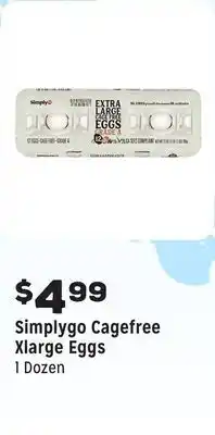 Grocery Outlet Cagefree Xlarge Eggs offer