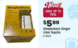 Grocery Outlet Ginger Lime Tequila offer