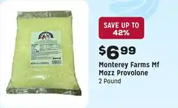 Grocery Outlet Mf Mozz Provolone offer