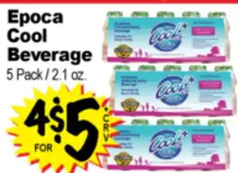 Superior Grocers Epoca Cool Beverage offer