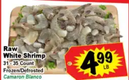Superior Grocers Raw White Shrimp offer
