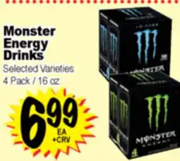 Superior Grocers Monster Energy Drinks offer