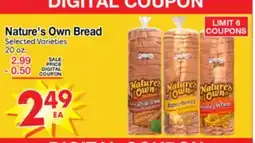 Superior Grocers Nature's Own Bread offer