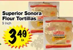 Superior Grocers Superior Sonora Flour Tortillas offer
