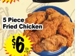 Superior Grocers 5 Piece Fried Chicken offer