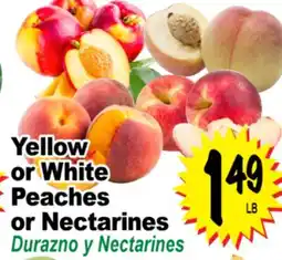 Superior Grocers Yellow or White Peaches or Nectarines offer