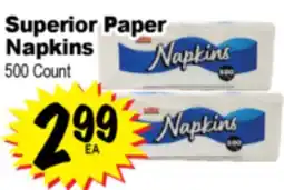 Superior Grocers Superior Paper Napkins offer