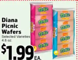 Superior Grocers Diana Picnic Wafers offer
